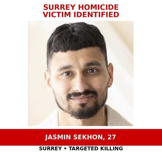 Jasmin Sekhon, Surrey, British Columbia Death, Obituary